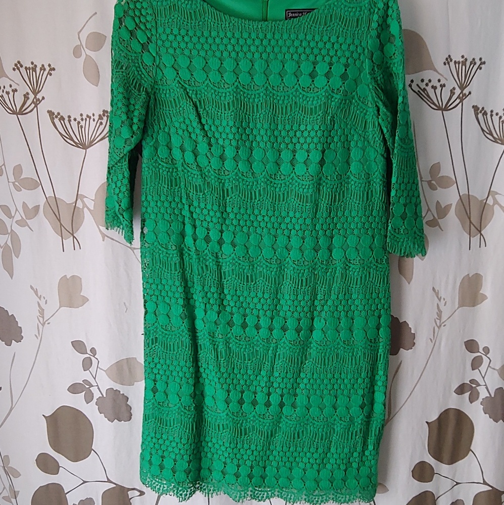 2 for $25! 3/4 sleeve lace shift dress